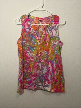 Lilly Pulitzer Tank, Small, Cotton NWOT